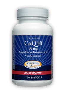 CoQ10 50 mg (120 softgels) Enzymatic Therapy