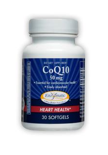 CoQ10 50 mg (30 softgels) Enzymatic Therapy
