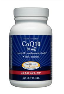 CoQ10 30 mg (60 softgels) Enzymatic Therapy
