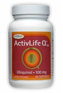 ActivLife Q10 Ubiquinol (100 mg 60 softgels) Enzymatic Therapy