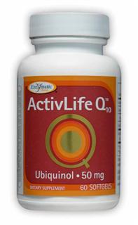 ActivLife Q10 Ubiquinol 50 mg (60 softgels) Enzymatic Therapy