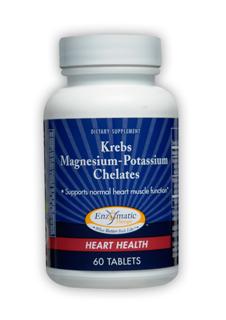 Krebs Magnesium-Potassium Chelates (60 tabs) Enzymatic Therapy
