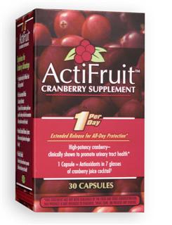 ActiFruit with Cran-Max (30 caps) Enzymatic Therapy
