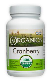 True Organics Cranberry (30 tabs) Enzymatic Therapy