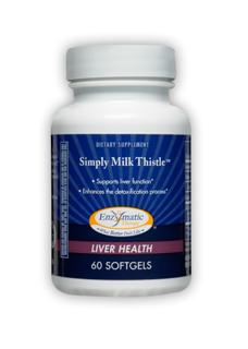 Simply Milk Thistle (60 softgels) Enzymatic Therapy