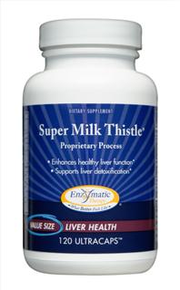 Super Milk Thistle (120 Ultracaps) Enzymatic Therapy