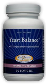 Yeast Balance (90 softgels) Enzymatic Therapy