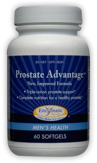 Prostate Advantage (60 softgels) Enzymatic Therapy