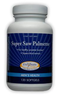 Super Saw Palmetto (120 softgels) Enzymatic Therapy