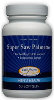 Super Saw Palmetto (60 softgels) Enzymatic Therapy