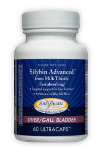 Silybin Advanced from Milk Thistle (60 Ultracaps) Enzymatic Therapy