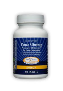 Panax Ginseng (60 tabs) Enzymatic Therapy