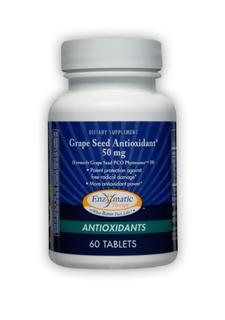 Grape Seed Antioxidant (50 mg-60 tabs) Enzymatic Therapy