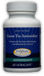 Antioxidant Green Tea (60 Ultracaps) Enzymatic Therapy