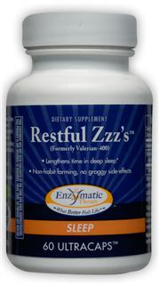 Restful Zzz's (60 Ultracaps) Enzymatic Therapy