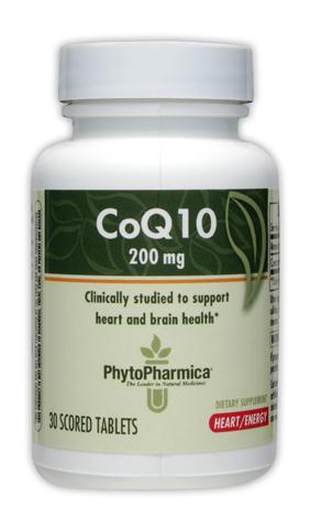 PhytoPharmica CoQ10 200mg (30 tabs Enzymatic Therapy