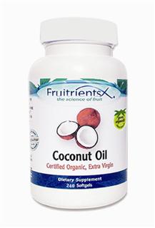 Coconut Oil Softgels (240 softgels)* Fruitrients X