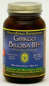 Ginkgo Biloba lll+ | CircuForce (90VCaps) HealthForce Nutritionals
