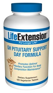 GH Pituitary Support Day Formula (120 tablets) * Life Extension