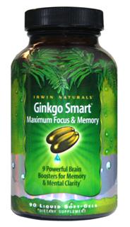 Advanced Ginkgo Smart (60 softgels) Irwin Naturals