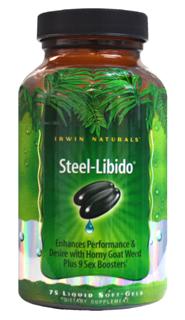 Steel Libido (75 softgels) Irwin Naturals
