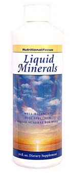 Liquid Minerals* (16 oz) Nutritional Focus