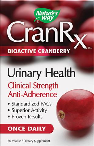Bioactive Cranberry CranRx (500 mg|30 Vcaps) Nature's Way