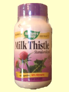 Milk Thistle, Standardized (60 caps) Nature's Way