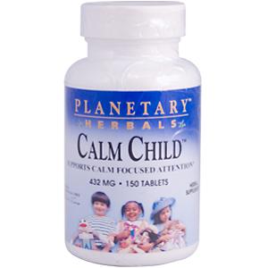 Calm Child for Active Children (72 tablets) Planetary Herbals