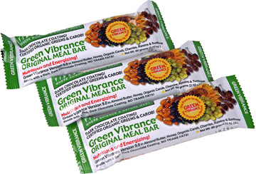 Green Vibrance Original Meal Bar* ( box of 12 ) Vibrant Health