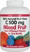 Vitamin C 500mg Fruit Chews, Mixed Fruit (90 Tabs) Vitamin C 500mg Fruit Chews, Mixed Fruit (90 Tabs)
