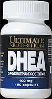 DHEA 100mg (100 Caps) Ultimate Nutrition