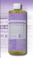 Dr. Bronner's Magic Soaps- Liquid Lavender Dr. Bronner's