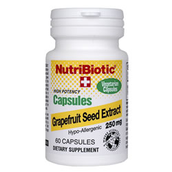 GSE Grapefruit Seed Extract (250 mg) (60 VCaps) NutriBiotic