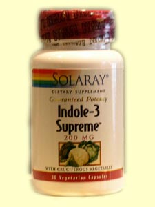 Indole Supreme 200mg (30 caps) Solaray Vitamins