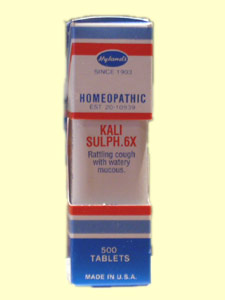 Kali Sulph. 6X (500 Tab) Hylands
