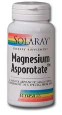 Magnesium Asporotate (120 Caps) Solaray Vitamins