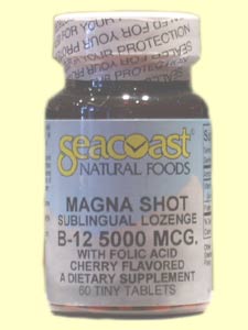 B12 Magna Shot 5000mcg (60 Tabs) Seacoast Vitamins