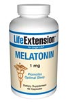 Melatonin 1mg*(60caps) Life Extension
