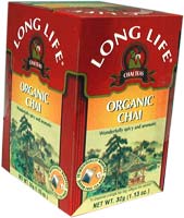 Chai Tea, Organic Long Life Tea