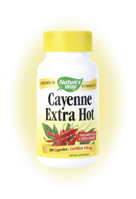 Cayenne, Extra-Hot Formula (100 caps) Nature's Way