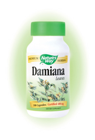 Damiana Leaves (100 Caps) Nature's Way