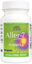 Aller 7 Formula (60 Caps) Natural Factors