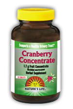 Cranberry Concentrate (60 Tabs) Nature's Life