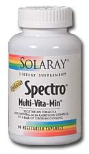 Spectro Multi-Vita-Min Vegetarian Solaray Vitamins