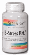 Vitamin B - Stress P.M Solaray Vitamins