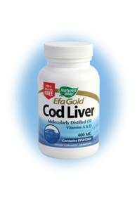 EFA Gold - Cod Liver (100 caps) Nature's Way