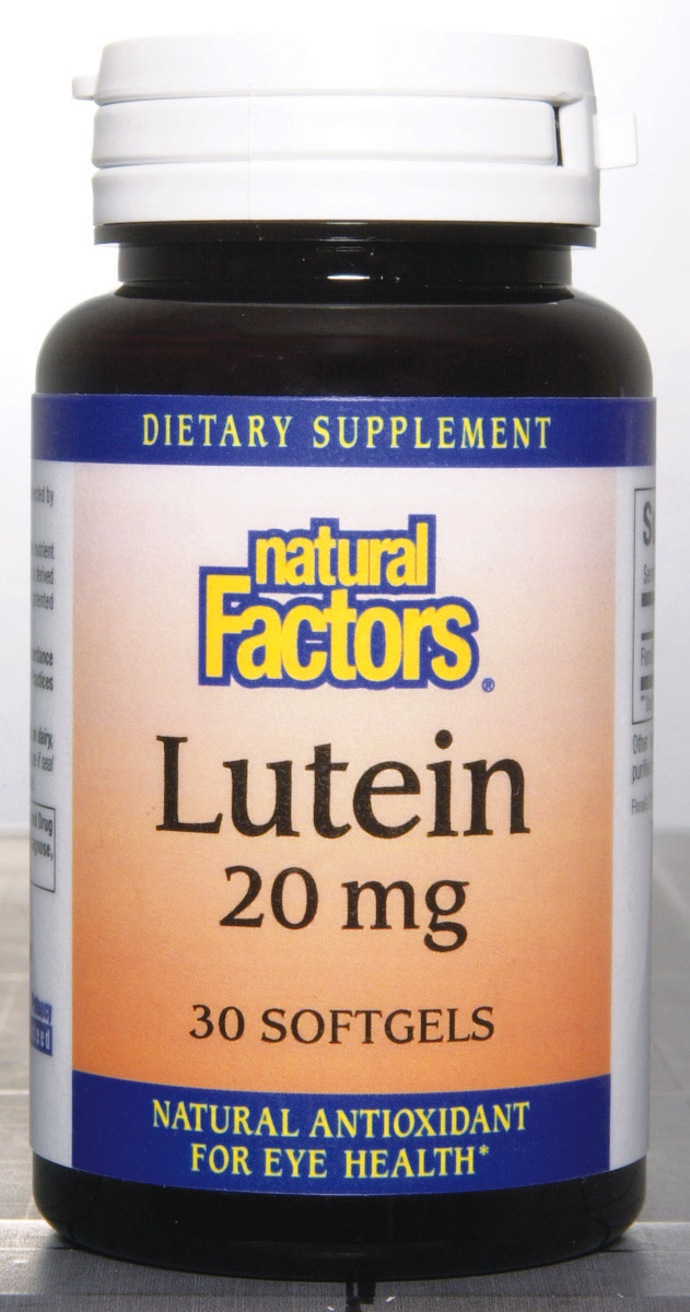 Lutein 20mg (30 Caps) Natural Factors