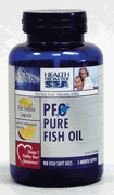 PFO Pure Fish Oil (180 caps) Health From The Sea