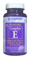 Complete Vitamin E 400IU (60 caps) Metabolic Response Modifiers